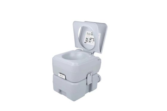 Tamaño de adulto Cuadrado inodoro Cubo de forma Inodoro portátil para material reciclado al aire libre