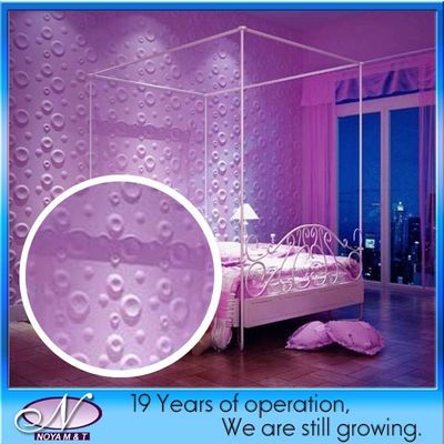 Panel 3D de 500 mm x 500 mm de absorción de sonido acústico para decoración de paredes personalizada