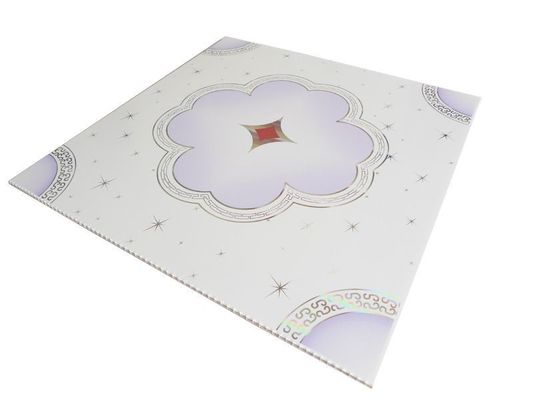 Panel de PVC compuesto 3D para paredes y techos tamaño decorativo Ect pd109 Material duradero