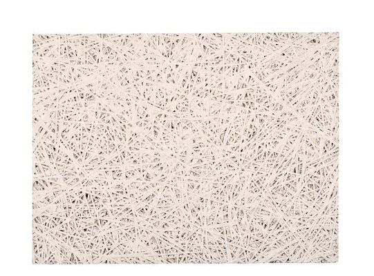 Tabla de cemento de lana de madera de fibra acústica de color borde cuadrado para soluciones de aislamiento acústico