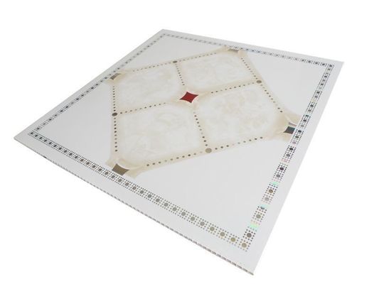 Panel compuesto de PVC de 500mmx500mm para paredes y techos de salón con diseño 3D