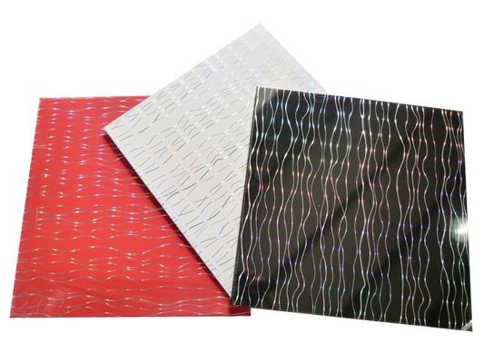 PD111 500*2000*3.0mm Tamaño Panel/Tabla de PVC compuesto 3D para decoración de paredes y techos