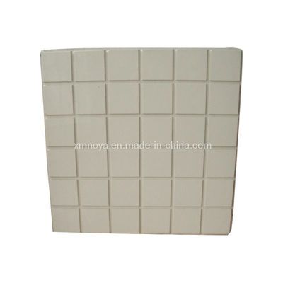 Tabla de techo perforada de lana mineral de 600 mm para absorción de sonido interior