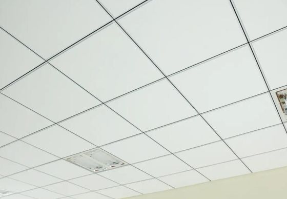 Hoteles Renovación Lana mineral Acústica de caída de techo azulejos con arena