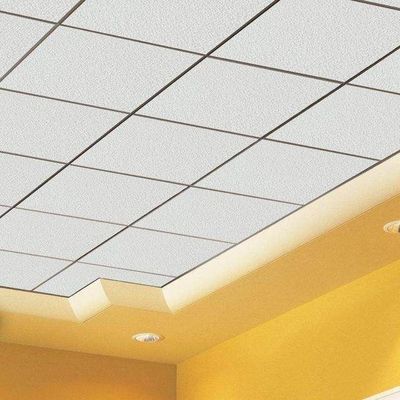 Hoteles Renovación Lana mineral Acústica de caída de techo azulejos con arena