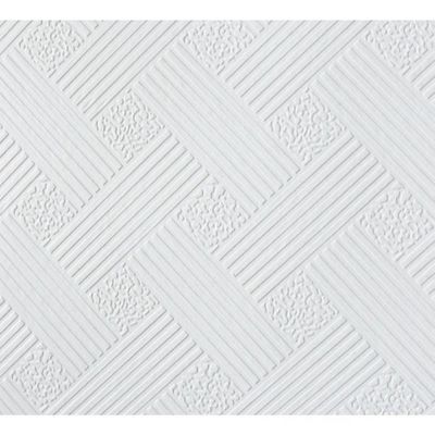 Panel de yeso de PVC acústico artístico La adición perfecta a su decoración de techo / pared