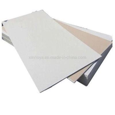 Tabla de yeso de absorción de sonido acústico blanco suspendido para techo personalizado
