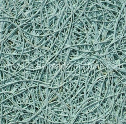 Techo acústico de fibra mineral de cartón resistente al fuego de madera de lana material acústico de techo