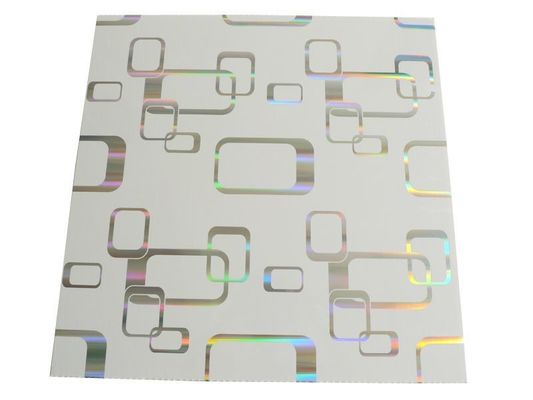 Panel de pared compuesto de PVC 3D para decoración de dormitorio / tienda en 500mmx500mm