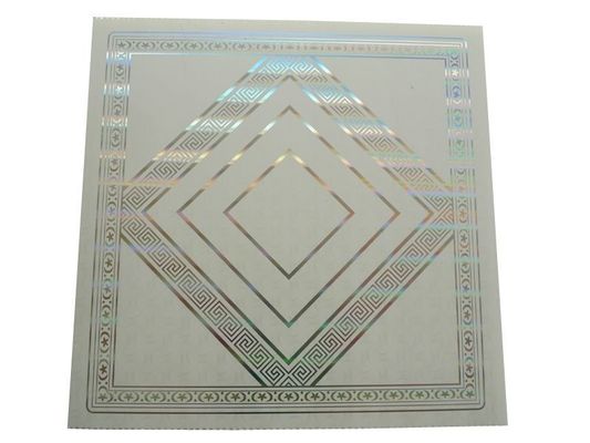 Panel de pared compuesto de PVC 3D para decoración de dormitorio / tienda en 500mmx500mm