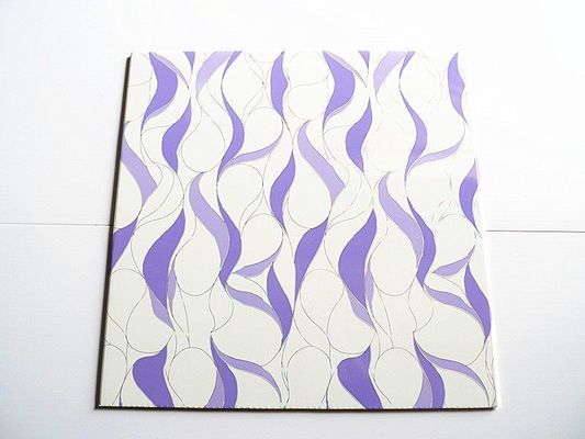 Panel 3D de plástico de PVC impermeable para decoración de paredes y techos no personalizado 500mmx500mm