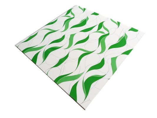 Panel 3D de plástico de PVC impermeable para decoración de paredes y techos no personalizado 500mmx500mm