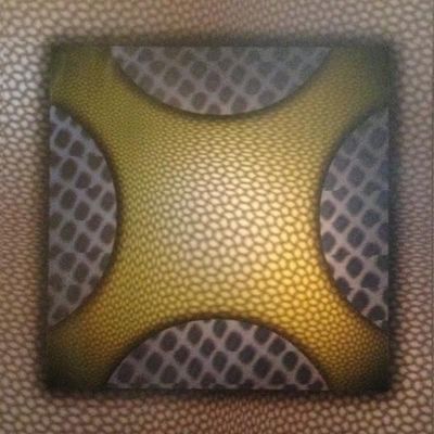 500mmx500mm Tamaño Panel 3D de plástico de PVC impermeable para decoración de paredes y techos interiores