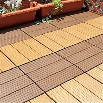 Descuento WPC para jardinería y pisos con materiales compuestos de madera y plástico de ingeniería