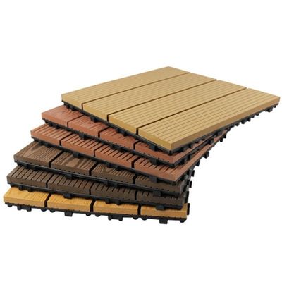 Descuento WPC para jardinería y pisos con materiales compuestos de madera y plástico de ingeniería