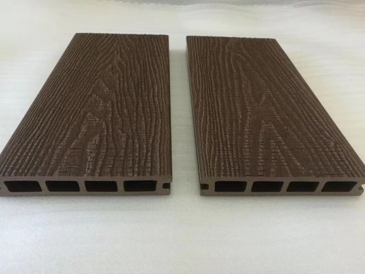 NYH145*30 WPC suelo exterior verde de madera de tablero compuesto superficie plana terminada
