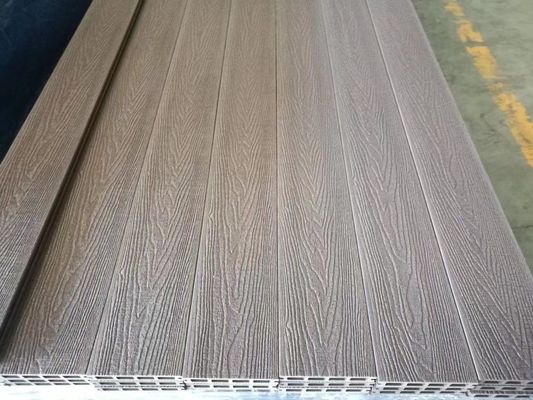 150mm*25mm Decking sólido de WPC personalizado para suelos respetuosos con el medio ambiente NYS150*25