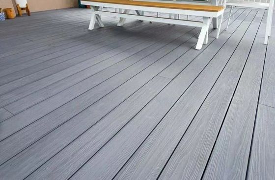150mm*25mm Decking sólido de WPC personalizado para suelos respetuosos con el medio ambiente NYS150*25