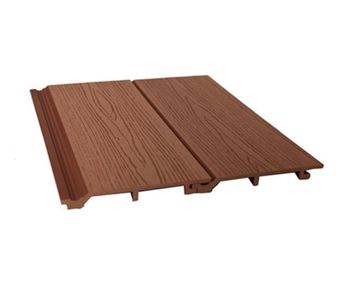 Revestimiento de pared exterior WPC hecho de materiales reciclables Ny156*21