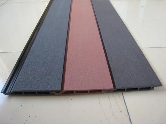 Revestimiento de pared exterior WPC hecho de materiales reciclables Ny156*21