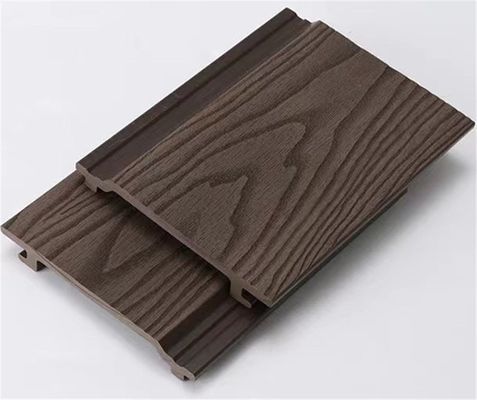 Revestimiento de pared exterior WPC hecho de materiales reciclables Ny156*21