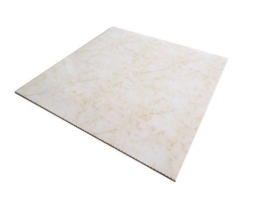500*500*3.0mm Panel 3D de PVC compuesto colorido impermeable para decoración de paredes interiores