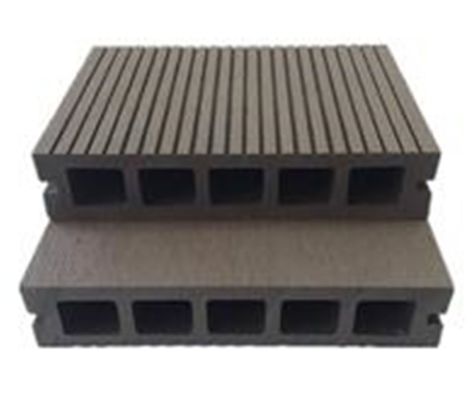 150mm*25mm Tejas de suelo de exterior de WPC personalizadas hechas con compuesto de plástico de madera