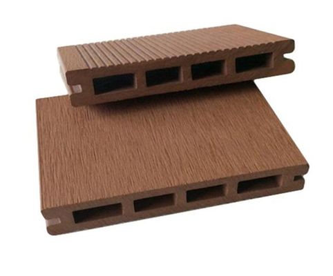 150 mm * 25 mm Tiles de piso de cubierta de madera verde de plástico compuesto de WPC personalizados