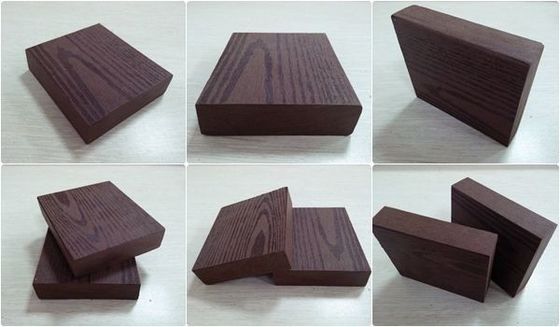 NY90X19 Pavimento de techo de madera plástica compuesta de exterior ecológico con 45% de HDPE
