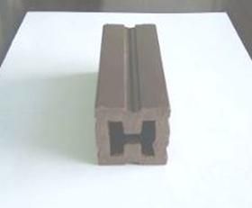 Decking exterior de 150 mm * 25 mm de madera plástica compuesta / WPC para materiales de techo resistente
