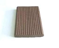Decking exterior de 150 mm * 25 mm de madera plástica compuesta / WPC para materiales de techo resistente