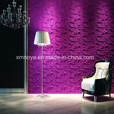 Panel de pared 3D de PVC para decoración de interiores en estudio fotográfico tamaño personalizado 500mmx500mm