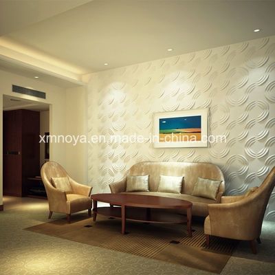 Panel de pared 3D de PVC para decoración de interiores en estudio fotográfico tamaño personalizado 500mmx500mm