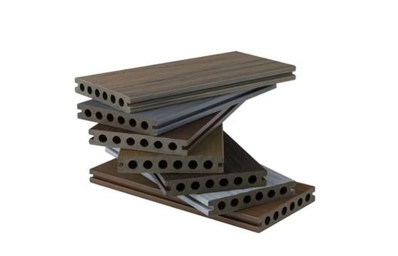 Decking de madera de plástico compuesto para decoración