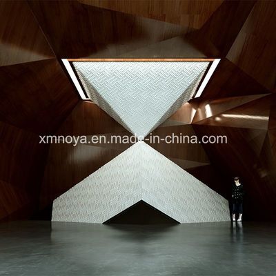 Protección contra incendios Protección acústica Decoración de paneles 3D para áreas públicas 500mmx500mm Uso de KTV