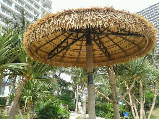 Tejas de paja sintéticas de plástico decorativo con una vida útil duradera de 30 a 50 años