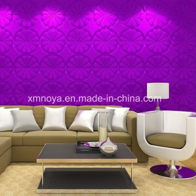 Panel 3D decorativo de fondo de sofá moderno con material y diseño ecológico