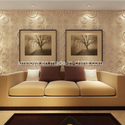 E0 Eco-amigable 500mmx500mm Panel de pared 3D de aislamiento acústico para el fondo del sofá