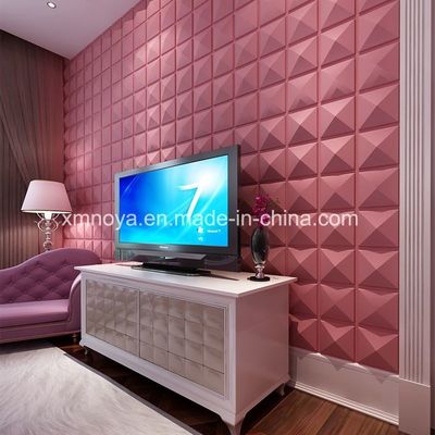 Panel de pared 3D de diseño de 500 mm x 500 mm para acústica de sala de estar