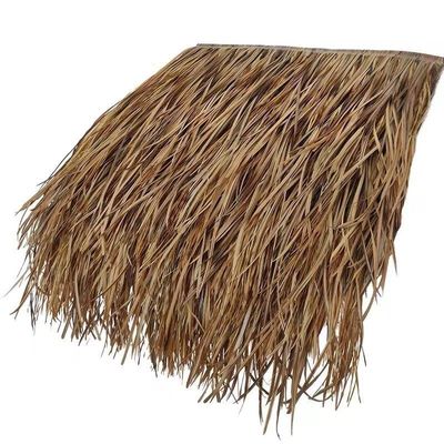 Techo de paja sintético artificial 45*50cm y 100*60cm para la eficiencia de la playa tropical