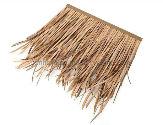 Techo de teja de paja artificial amarilla para materiales de construcción 45*50cm y 30*45cm