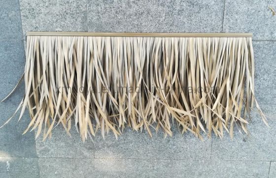 Techo de teja de paja artificial amarilla para materiales de construcción 45*50cm y 30*45cm