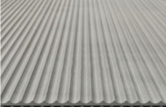 Facade de cemento de fibra decorativa en ranuras 3D para material resistente al calor