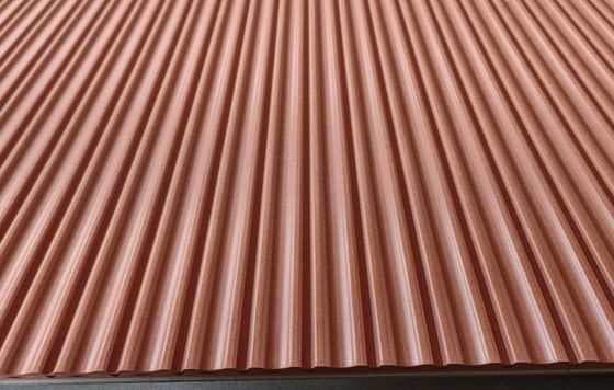 Facade de cemento de fibra decorativa en ranuras 3D para material resistente al calor