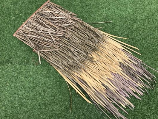 Región de ventas globales Techo de tejas de paja sintéticas a prueba de fuego para material de techado de paja