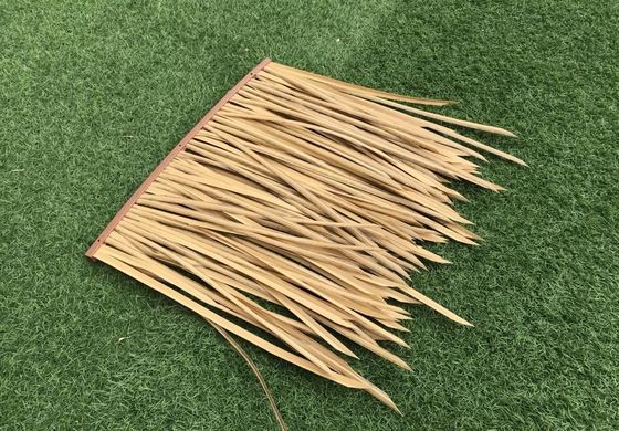 Techo de paja de palma sintética e impermeable de trigo artificial de paja de paja 45*50cm y 100*45cm