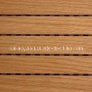 Panel acústico de madera perforado para materiales de construcción