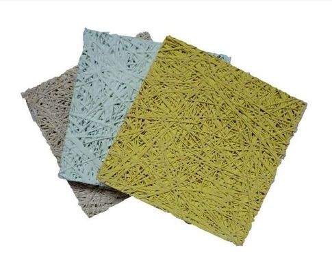Reemplazar Servicio postventa Absorción de sonido Panel acústico de lana de madera con ranura