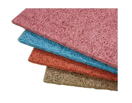 Reemplazar Servicio postventa Absorción de sonido Panel acústico de lana de madera con ranura