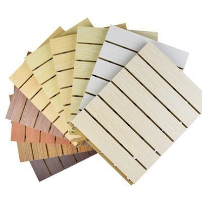 Tablero de madera acústica con grado de resistencia al fuego A1 / panel de absorción de sonido de belleza reemplazable